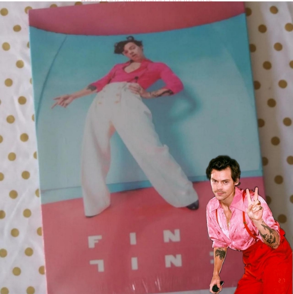 Harry Styles Fine Line Cover Frame Canvas Art